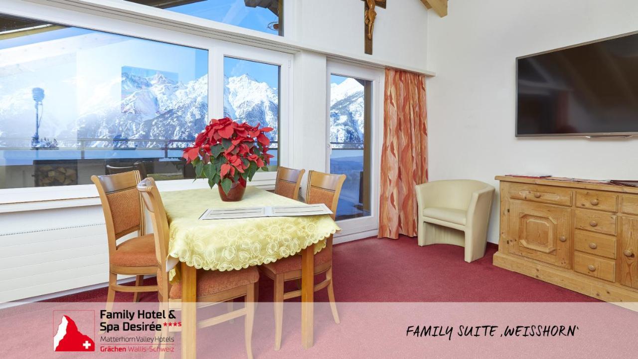 Family Hotel Desiree Grächen Exterior foto