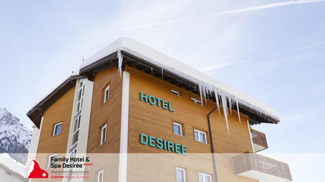 Family Hotel Desiree Grächen Exterior foto