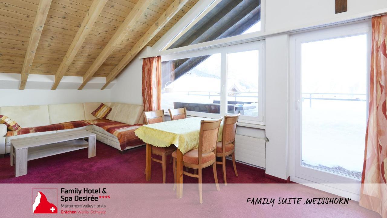 Family Hotel Desiree Grächen Exterior foto