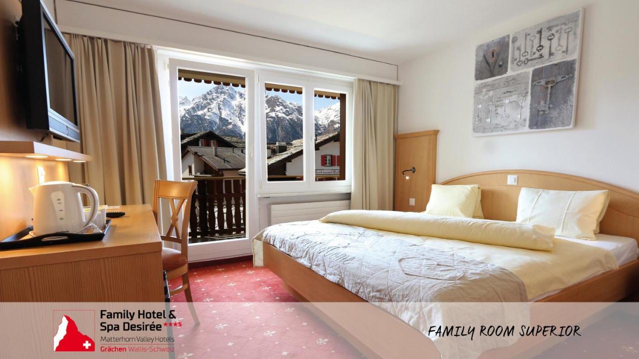 Family Hotel Desiree Grächen Exterior foto