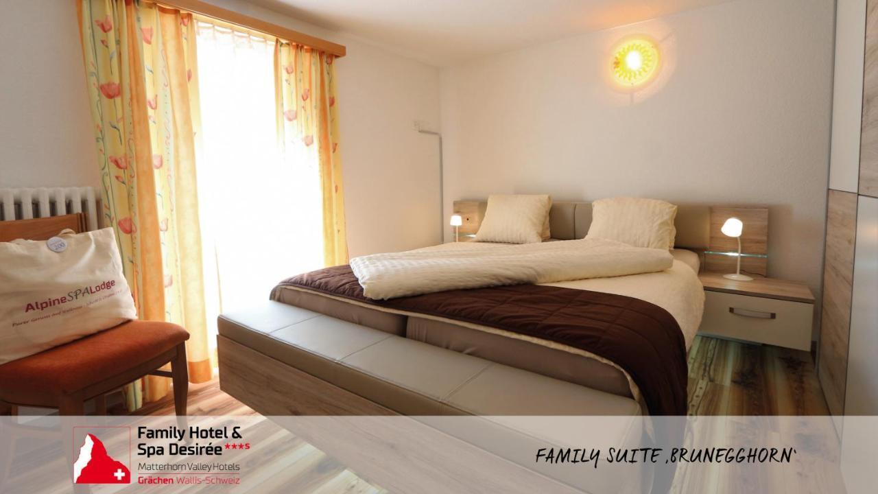Family Hotel Desiree Grächen Exterior foto